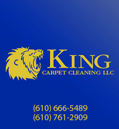 King carpet cleaning and Janitorial logo